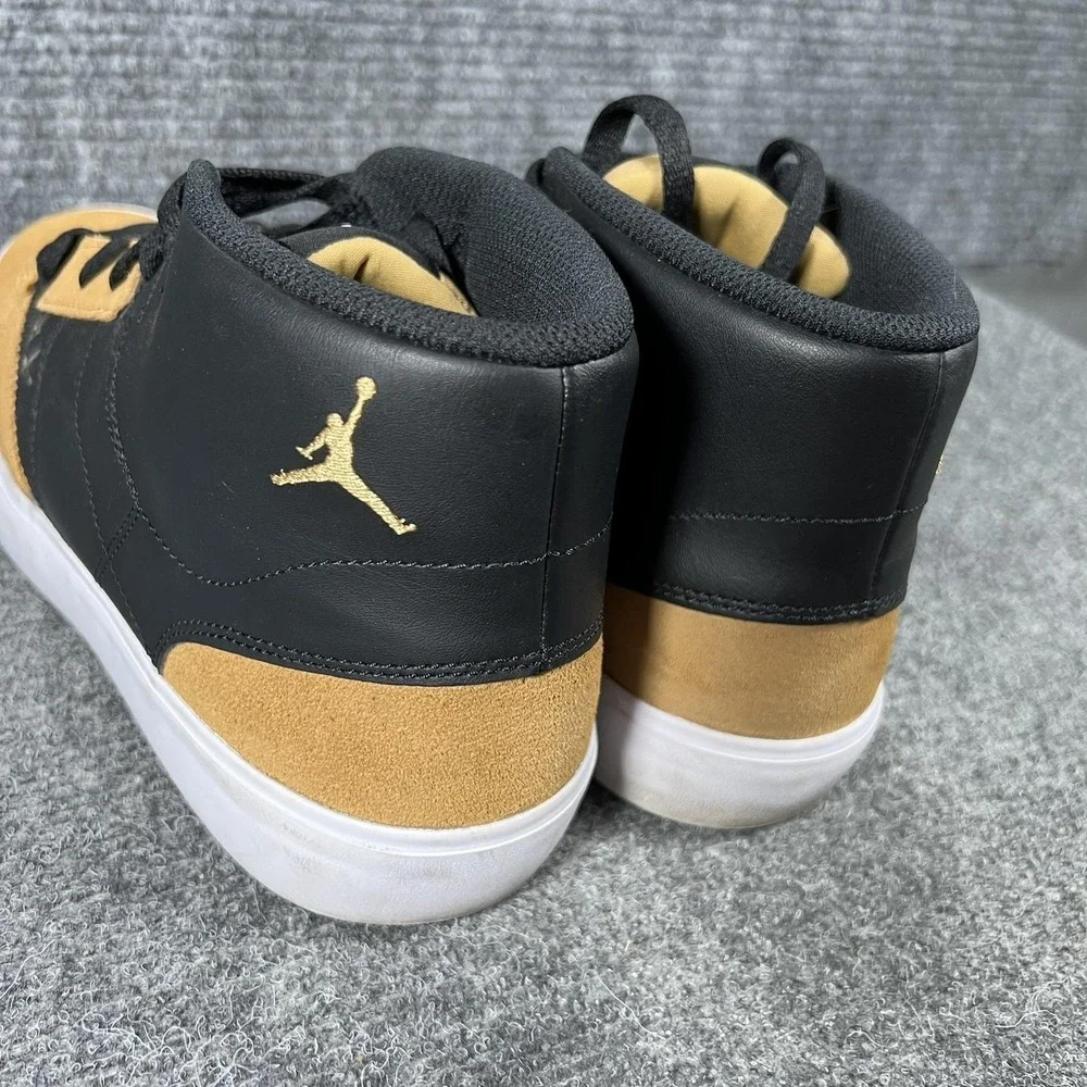 Jordan Series Mid Shoes Mens Size 11.5 Brown Black Suede Sneakers DA8026-017